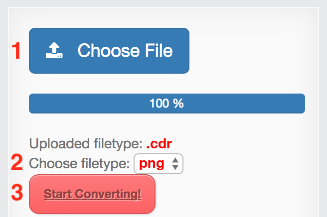 Convert CDR to PNG online without installation - file ...